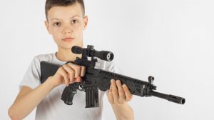 Детский автомат, игрушечное оружие
