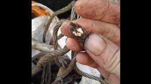 Медь в куче Алюминиевой проволоке