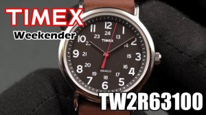 Timex TW2R63100 Weekender