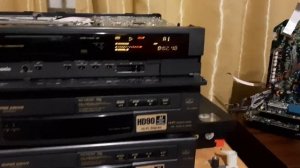 обзор HIFI стерео видеомагнитофона Panasonic f55ee. зписть стерео разных жанров музыки.