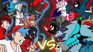 “ECTOSPASM” But Every Turn A Different Character Sings | FNF Animation