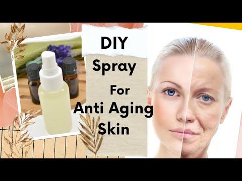 DIY Anti Aging Spray/Serum for fine lines & wrinkles | Get young glowing skin@memoina muslima