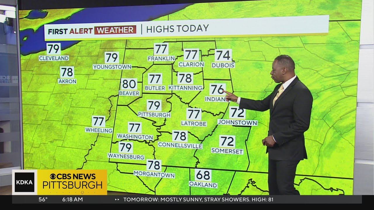 KDKA-TV Morning Forecast (5/23) смотреть онлайн