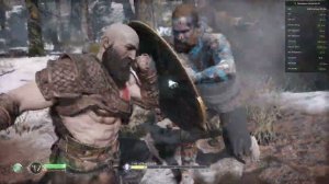 God of War RTX 4060 laptop 1080p, High Setting, DLSS OFF