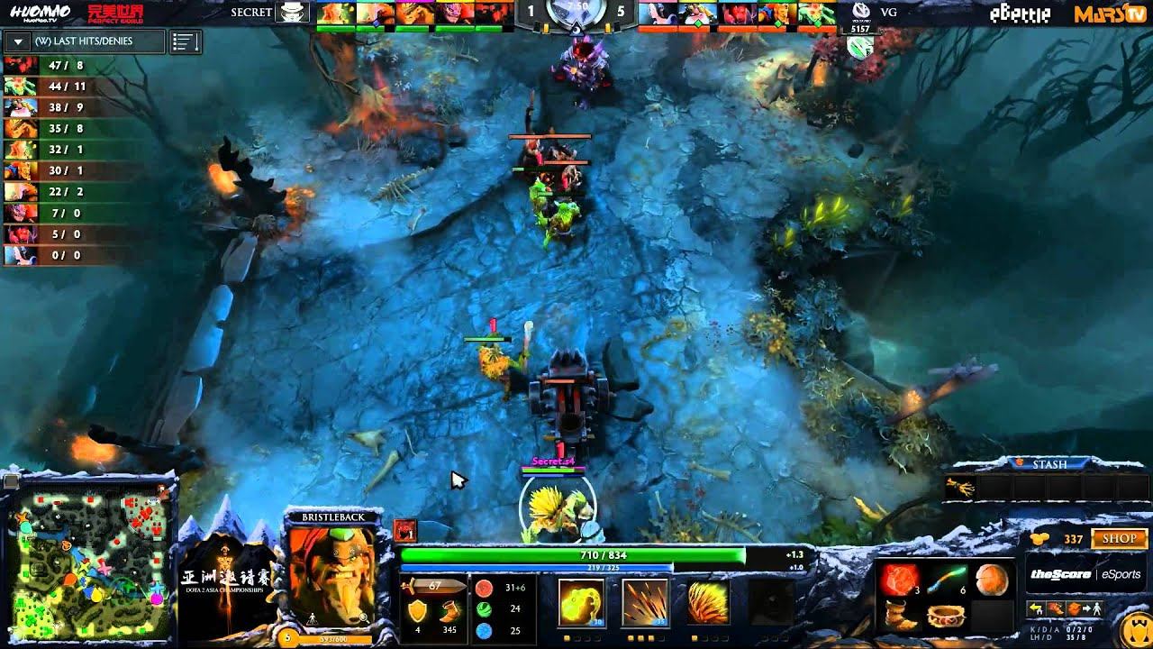 Secret vs Vici Gaming - Game 3 (Dota 2 Asia Championships) - LD & Lumi смотреть онлайн