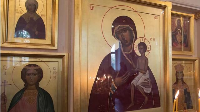 Молебен и акафист иконе Божией Матери пред иконой Ея  Воспитание