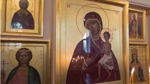 Молебен и акафист иконе Божией Матери пред иконой Ея  Воспитание