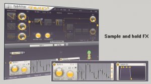 FabFilter Twin 2 создаём Sample and hold эффект фильтра