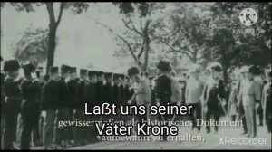 "Gott erhalte, Gott beschütze" гимн Австро-Венгрии