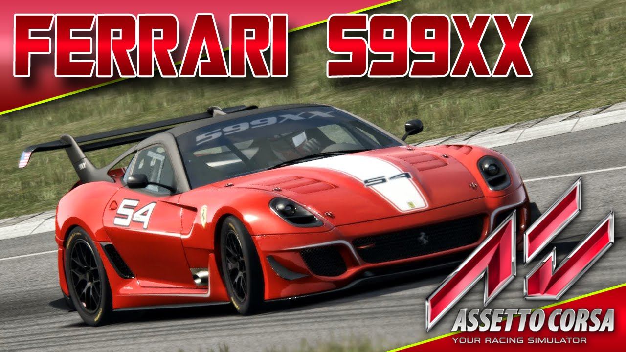 Assetto Corsa - Ferrari 599XX - Nürburgring GP Sprint смотреть онлайн