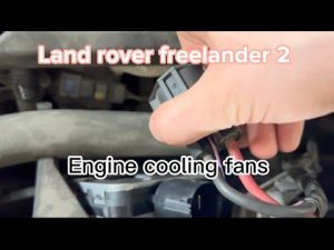 Land rover freelander 2 P0480 Cooling fan