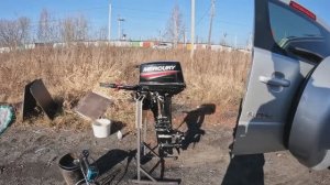 🛠ОСЛУЖИВАНИЕ МОТОРА ПЕРЕД ХРАНЕНИЕМ🛠 🛠 MERCURY ME 9.9 - 169cc ligh.⚒️#сезонконтентаRUTUBE