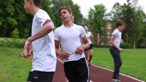 Фрагмент урока по легкой атлетике учитель Бизенкова Н В