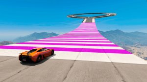 Забавная Гонка На Автомобиле ГТА 5 | Гонки GTA 5 Online