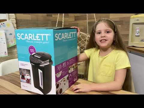 Тосты с Чаем. Обзор и Распаковка Термопот Scarlett и Тостер Candy.