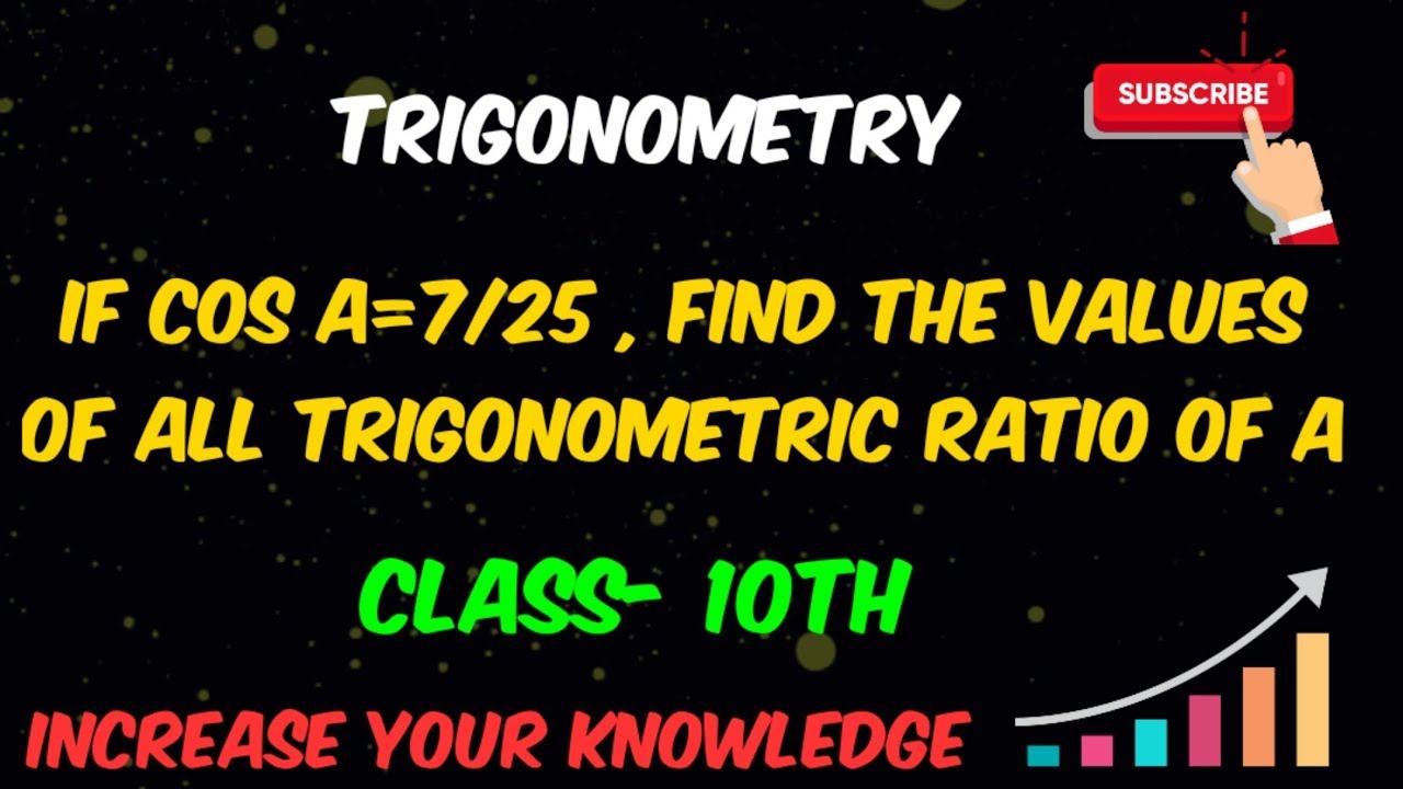 if sin theta=7/25, find the values of all trigonometric ratio of theta. | edulover