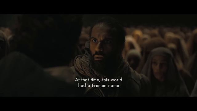 DUNE 2 - Paul Atreides becomes Lisan al Gaib - speech to Fremen смотреть онлайн