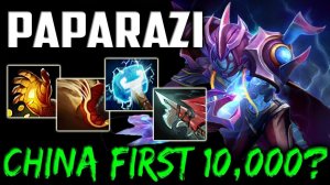 Paparazi Arc Warden - China's First 10,000 MMR? | DotA 2 Pro Gameplay