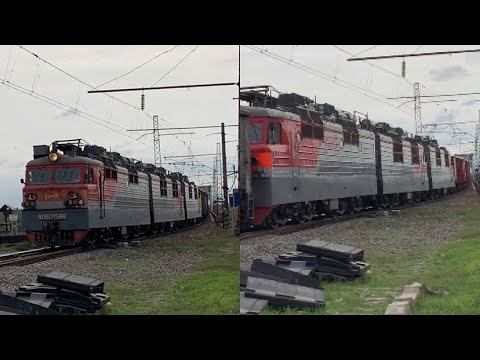 Забайкальская железная дорога станции. Поезд грузовой соединенный. Сдвоенная железная дорога. 2тэ116 кжд. Соединенный поезд.