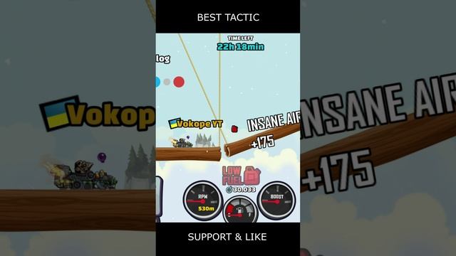 ⚠️ NEW Community Showcase ⚠️ (Adventure Track) - Hill Climb Racing 2 #shorts #hcr2