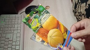 Купила ДЫНИ сорта "КАРАМЕЛЬКА и ЛЮКС 87" для выращивания в ТЕПЛИЦЕ!!! ОБЗОР!!! 5.4.24г.