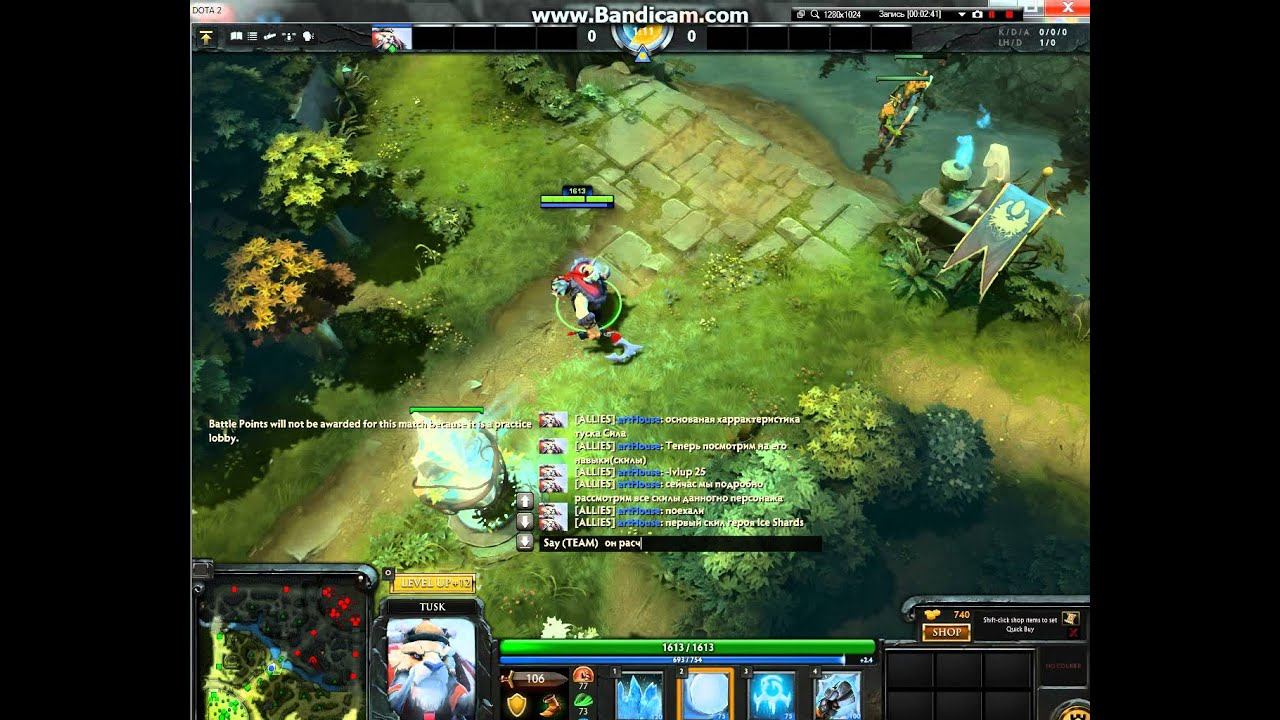 Обзор героя Tusk///Dota2 смотреть онлайн
