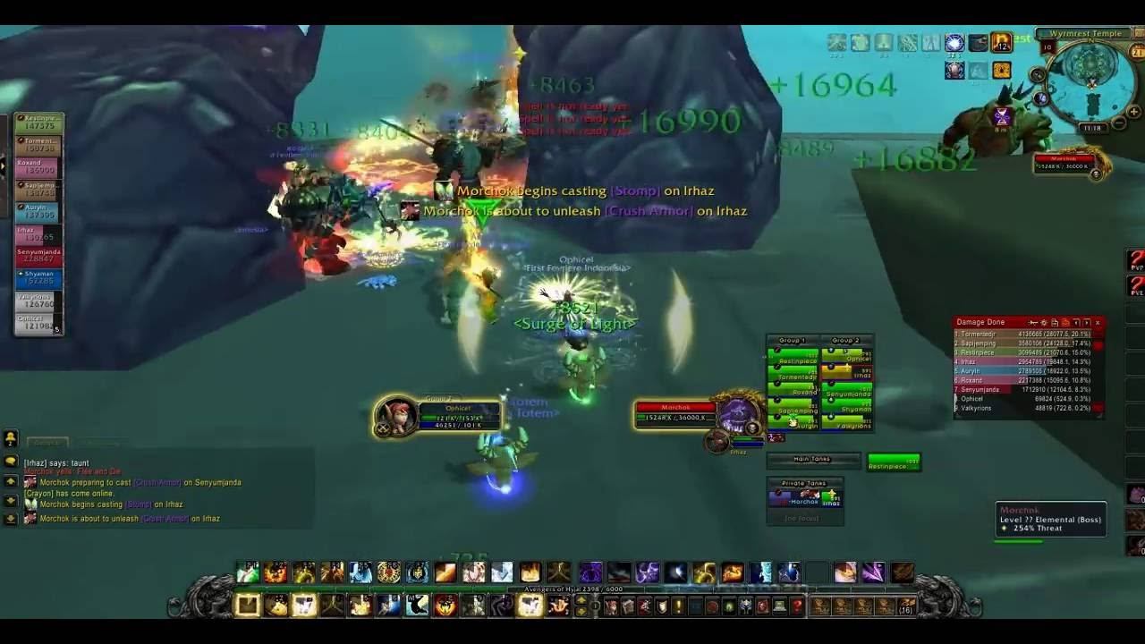 First Fevrierre VS Morchok 10 Man Normal смотреть онлайн