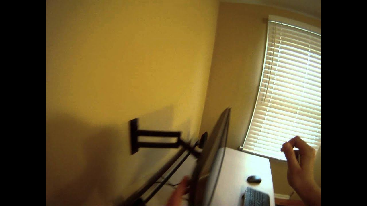 VideoSecu Articulating TV Wall Mount Bracket for VESA 100 LCD LED Flat Screen Monitor TV 1E9 смотреть онлайн