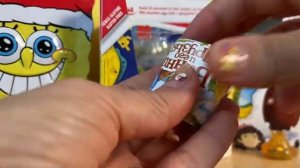 Шоколадные яйца Asmr SpongeBob, сюрприз, приятная распаковка