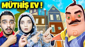 ÖYLE BİR EV YAPMIŞ Kİİ !! | Hello Neighbor Mod