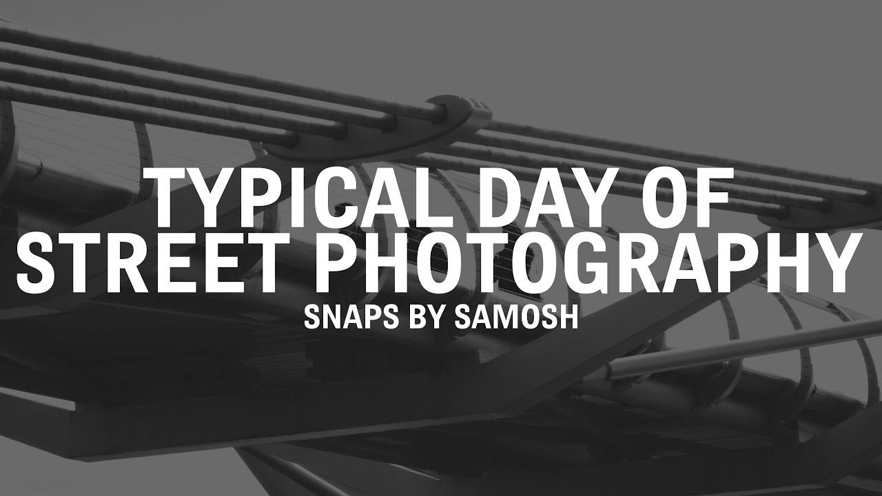 A Typical Day of Street Photography in London смотреть онлайн