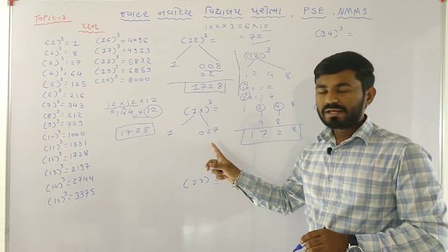 ઘન શોધવાની રીત | 21 થી 50 સુધી ઘન | Cube karvani rit | CUBE EP - 2 | CUBE - MATHS |