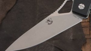 Складной нож Steelclaw Варлок, сталь 9Cr18MoV, рукоять черная G-10