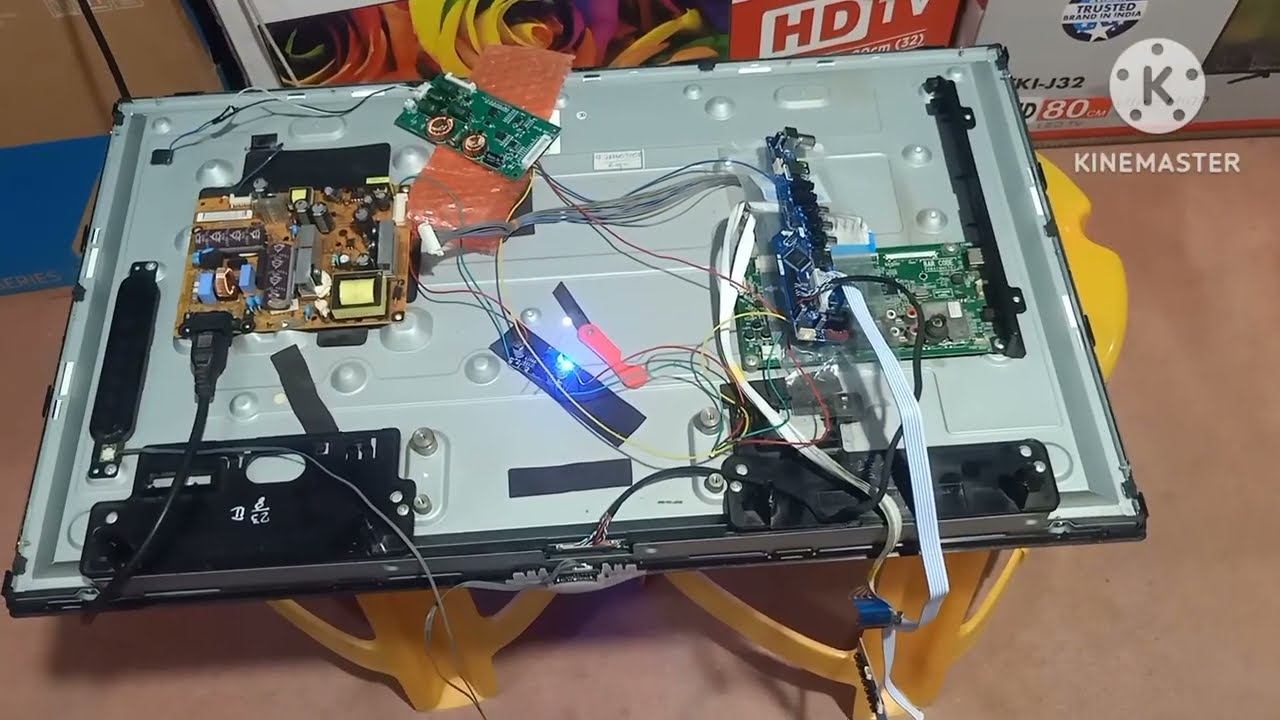 LG LED TV Universal board change in Tamil | Universal board backlight Drive change Tamil
