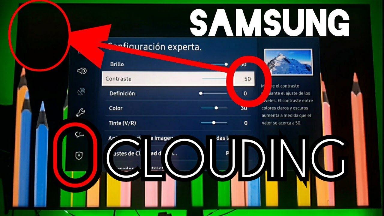 Clouding como disminuir a un 70% en pantallas samsung Tu8500 65, 43 pulgadas y fuga de luz смотреть онлайн