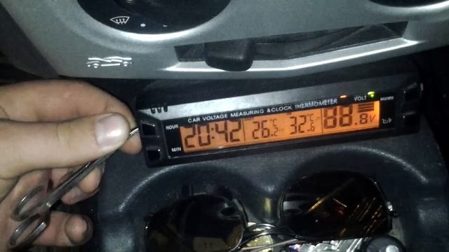 Digital car thermometer смотреть онлайн