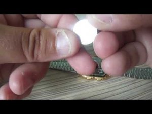 Casio DB-520 - How to replace the battery of an old watch Casio DB-520 ?