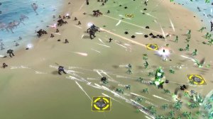 Cybran vs Seraphim - Player and LOUD AI - Supreme Commander Forged Alliance