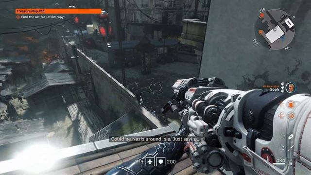 Wolfenstein: Youngblood PS5 QHD 60fps - Treasure Map 11