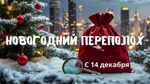 НОВОГОДНИЙ ПЕРЕПОЛОХ. ДЕТСКИЙ ДЕТЕКТИВ. ТРЕЙЛЕР N1