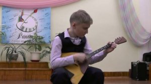 Алексеев Иван - В.Андреев, Мазурка № 3, преподаватель балалайки Царенко Николай Васильевич