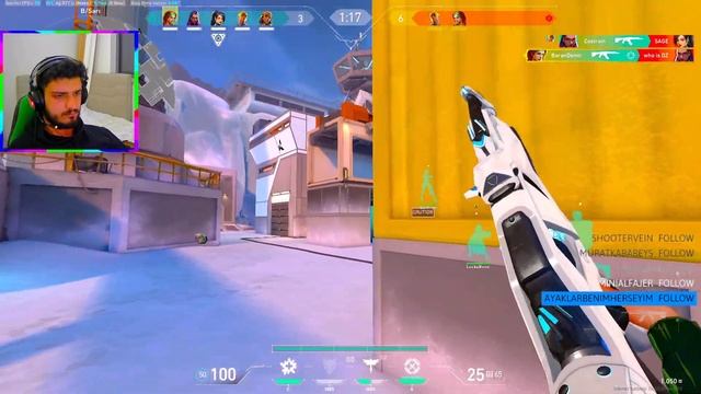 NE? TERS Mİ SEVERSİN (VALORANT KOMİK ANLAR MONTAJ #4) смотреть онлайн