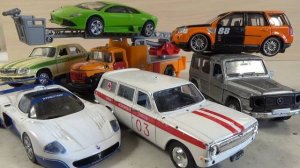 Модели с барахолки на Удельной. Машинки, модельки