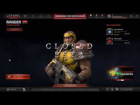 Quake Champions Closed Beta Kill Montage смотреть онлайн