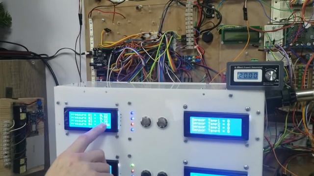 diagnostic stand for pressure and temperature sensors. смотреть онлайн