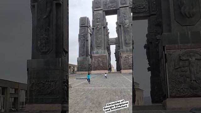 Kids memories at Chronicles of Georgia Sculptures and Architecture Complex 🇬🇪 смотреть онлайн
