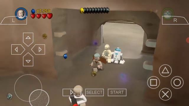 SO JOGANDO LEGO STAR WARS 2 NO PPSSPP ENCRONTRAMOS O HAN SOLO E O  CHEWBACCA !? PARTE 3