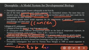 Drosophila melanogaster as modal organism I GENETICS I Biology IB.Sc  I  M.Sc  I ENGLISH I part 2