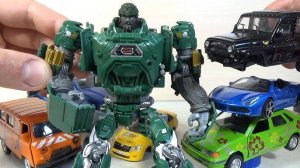 Машинки СССР. УАЗ с рабочей подвеской. Редкий трансформер. Модели с барахолки