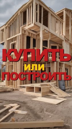 ПОСТРОИТЬ ДОМ ИЛИ КУПИТЬ ГОТОВЫЙ?